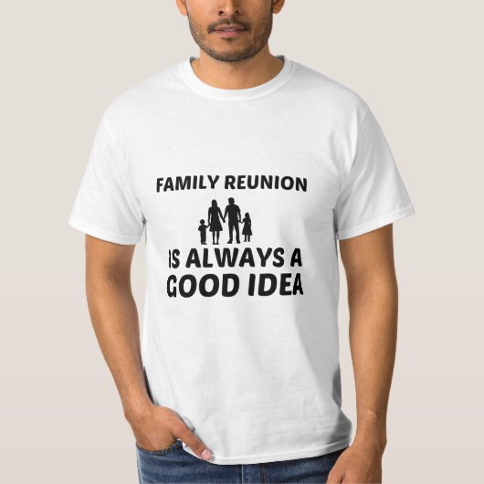 家族懇親会 Tシャツ (正面)