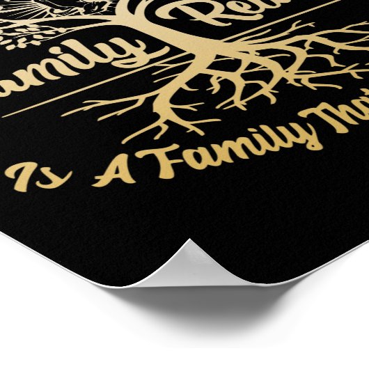 家族懇親会A家族祈一緒 ポスター (角)