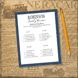 家族懇親会Whats On Your Phone Game