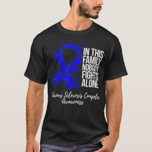 家族支持結節性硬化症コンパルTSCアウェア Tシャツ