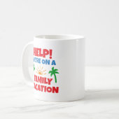 家族救済休暇 コーヒーマグカップ (正面左)