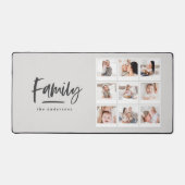 家族数々ののエレガント写真の家の装飾 デスクマット (正面)