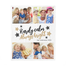 家族数々の写真コラージュCalm Bright