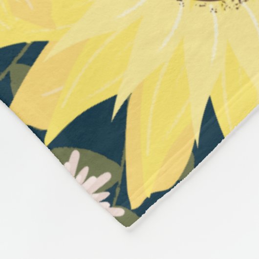 家族数々の写真最高のの母親 フリースブランケット (角)