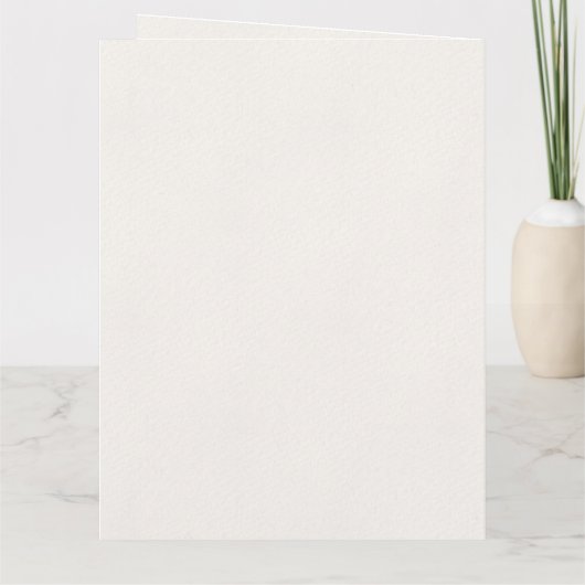 家族数々の写真緑葉のクリスマス カード (裏面)