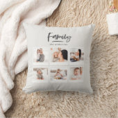 家族数々の写真 クッション (ブランケット)