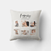 家族数々の写真 クッション (裏面)