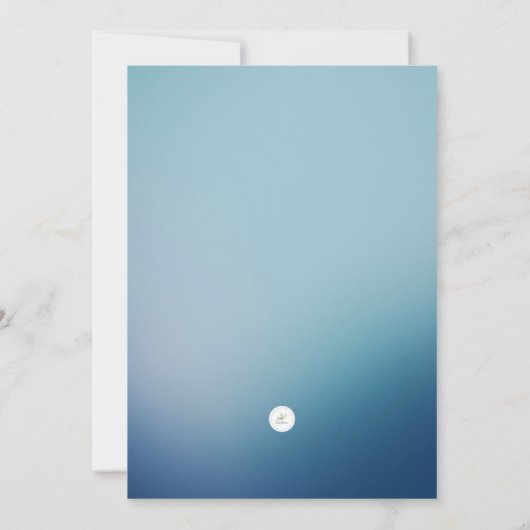 家族新年ブランチご招待　魔法の森 招待状 (裏面)