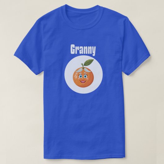 家族旅行 - おばあちゃん Tシャツ (デザイン正面)