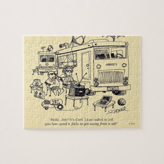 家族旅行 ジグソーパズル (横)