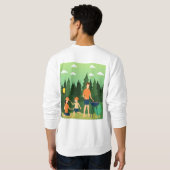 家族旅行 スウェットシャツ (裏面フル)