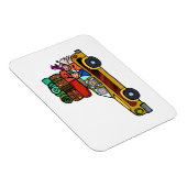 家族旅行 – ステーションワゴンロードトリップ マグネット (右側)