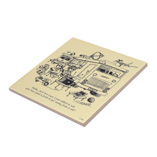 家族旅行 タイル (側面)