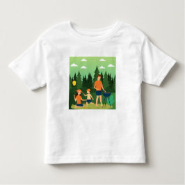 家族旅行 トドラーTシャツ