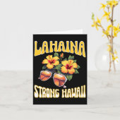 家族旅行 ハワイ ラハイナ 強い マウイ ハワイ カード (黄色い花)