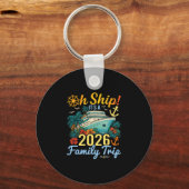 家族旅行 2026 キーホルダー (正面)