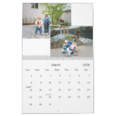 家族暦 カレンダー (3月 2026)