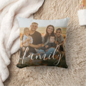 家族書のカスタム写真 クッション (ブランケット)