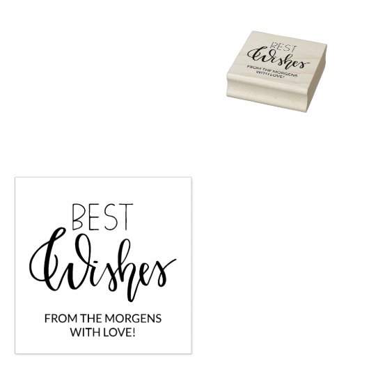 家族最高ののクリスマスを希望パーソナライズされた ラバースタンプ (押印)