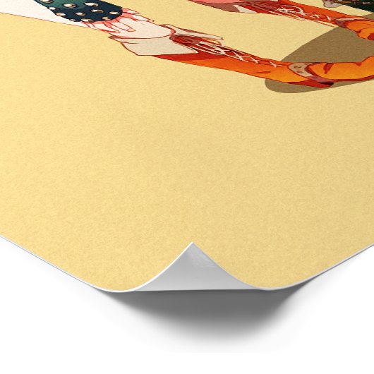 家族最高のや友人についてのアニメ引用文 ポスター (角)