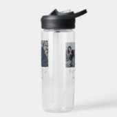 家族最高の追加の姓写真の日付 ウォーターボトル (左面)