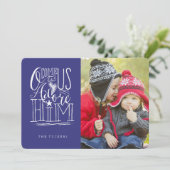 家族来の写真ブルーで彼を愛しよう シーズンカード (スタンド正面)