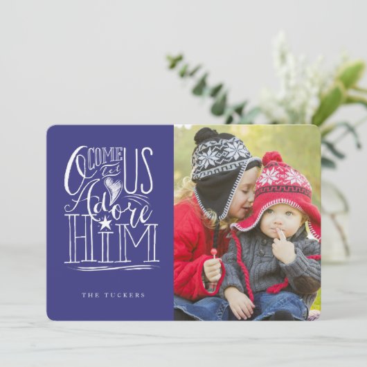 家族来の写真ブルーで彼を愛しよう シーズンカード (スタンド正面)