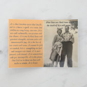 家族標準、5" x 7"折り畳みグリーティングカード カード (内部)