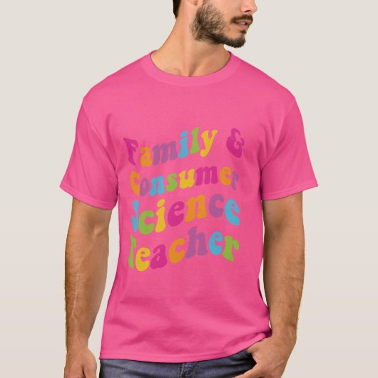 家族消費者科学ファス先生 Tシャツ (正面)