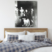 家族王室の キャンバスプリント (インサイチュ (寝室))