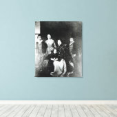 家族王室の キャンバスプリント (インサイチュ (ウッドフロア))