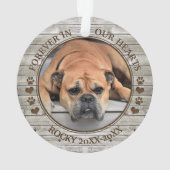 家族用ペット写真記念館 オーナメント (裏面)