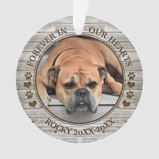家族用ペット写真記念館 オーナメント (正面)
