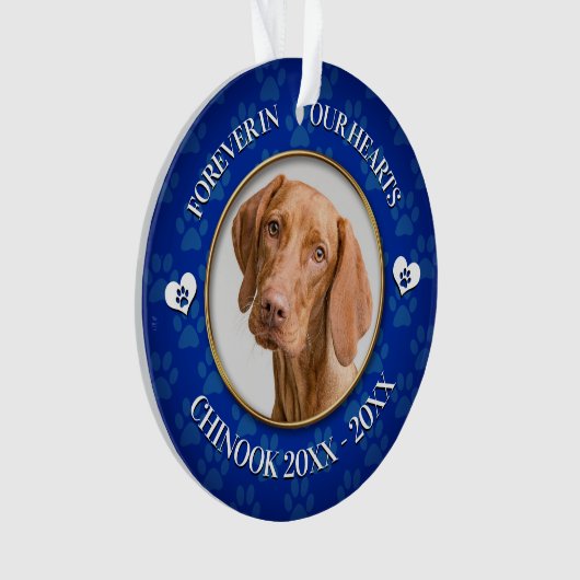 家族用ペット写真記念館 オーナメント (正面)