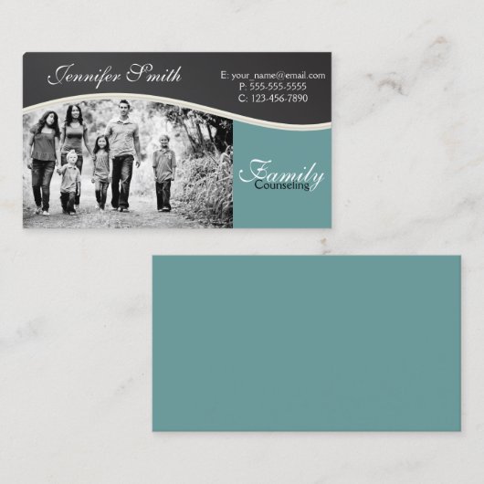 家族相談 名刺 (正面/裏面)