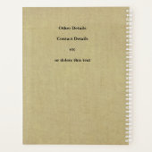 家族祈が一緒にバイブルことわざ プランナー手帳 (裏面)