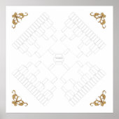 家族空白のの木4ウェイの系譜(7世代) ポスター (正面)