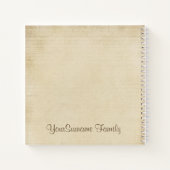 家族系図学 ノートブック (裏面)