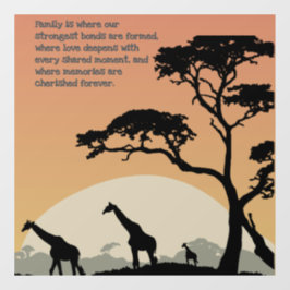 家族素朴の大切な絆 | キリン ウィンドウサイン