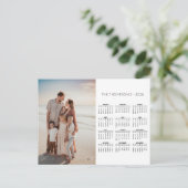 家族素朴写真2026カレンダー12か月 シーズンポストカード (スタンド正面)