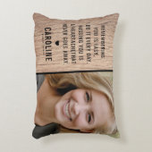 家族素朴記念写真アクセント枕 アクセントクッション (正面(垂直))