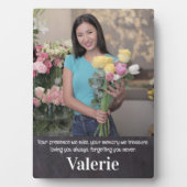 家族素朴記念写真記念碑 フォトプラーク (正面)