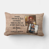 家族素朴記念碑 | 2フォトキープサケ ランバークッション (正面)