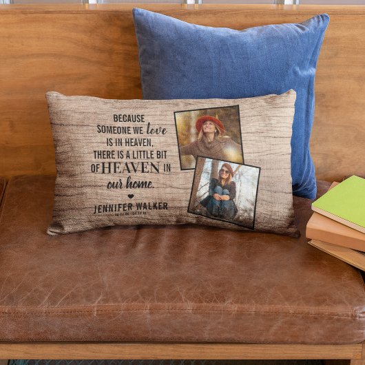 家族素朴記念碑 | 2フォトキープサケ ランバークッション