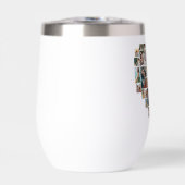 家族結婚記念ハート写真コラージュ (正面)