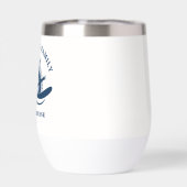 家族航海のクルーズ船用車輪 (背面)