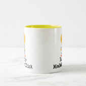 家族薬のひよこのマグ ツートーンマグカップ (中央)