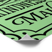 家族規則 ポスター (角)