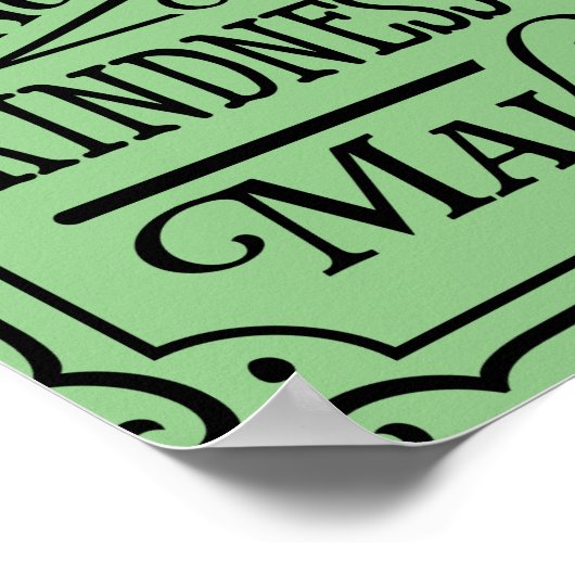 家族規則 ポスター (角)