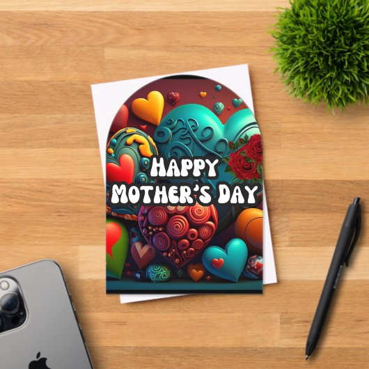 家族記念マザーズの日 アクリル招待状 (インサイチュ (招待状))